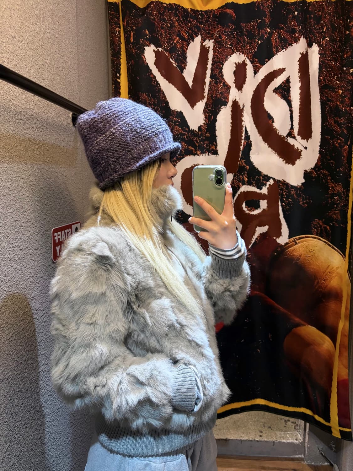 빈티지 니트 비니 상품이미지3