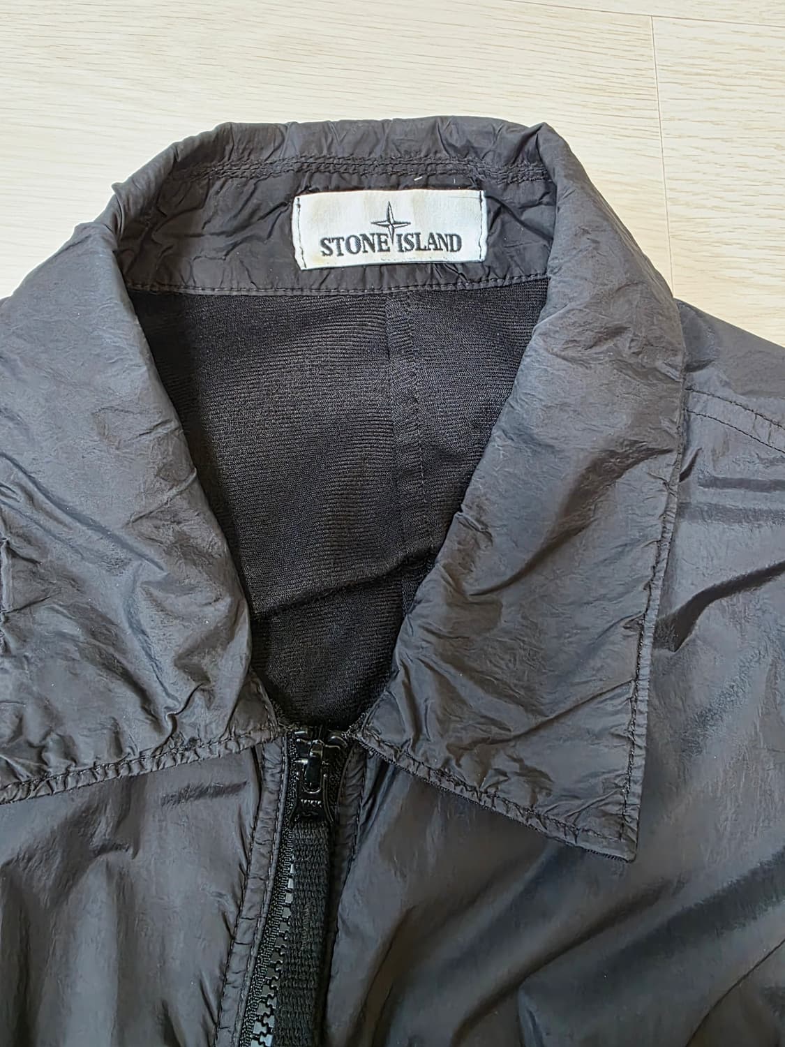 스톤아일랜드 크링클랩스 바람막이 차콜 xxl 상품이미지3