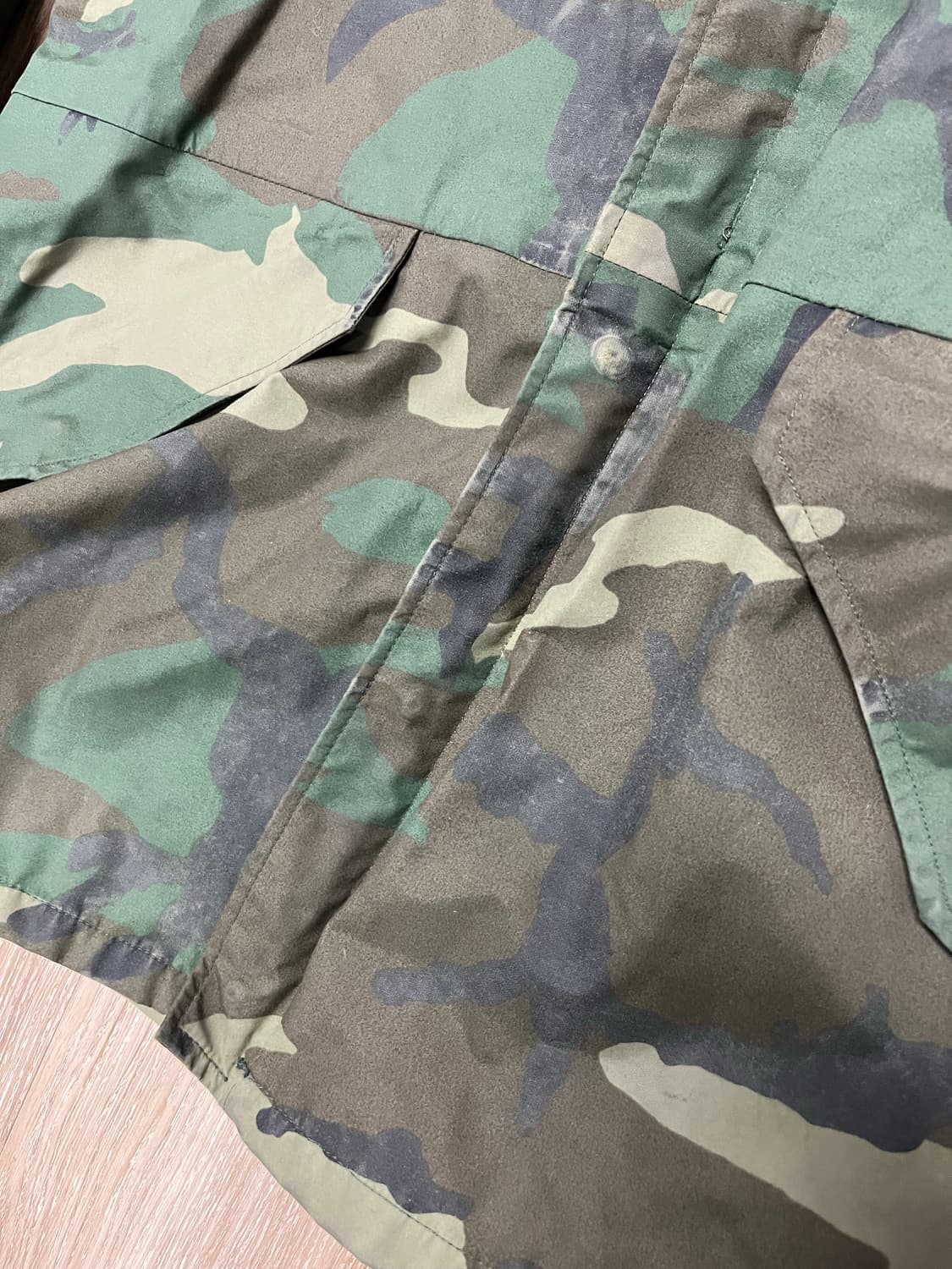 미군 우드랜드 고어텍스 밀리터리 자켓 M/R 상품이미지5