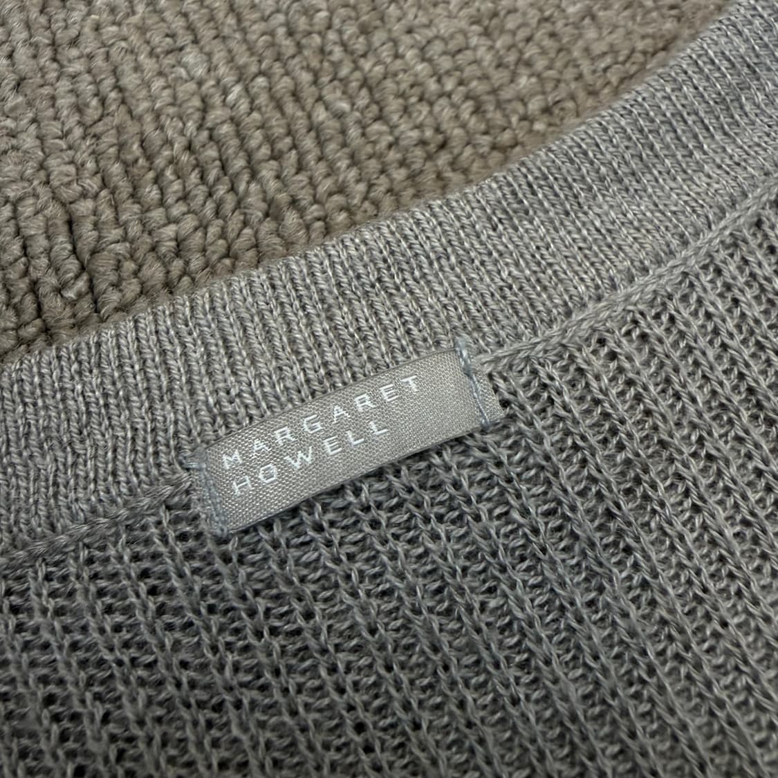 마가렛호웰 우먼스 헨리넥 캐시미어 실크혼방 탑  상품이미지3