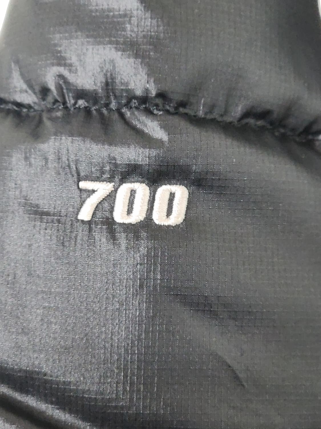 (M) 노스페이스 눕시패딩 점퍼 블랙 거위털 700 구스다운 자켓  상품이미지5