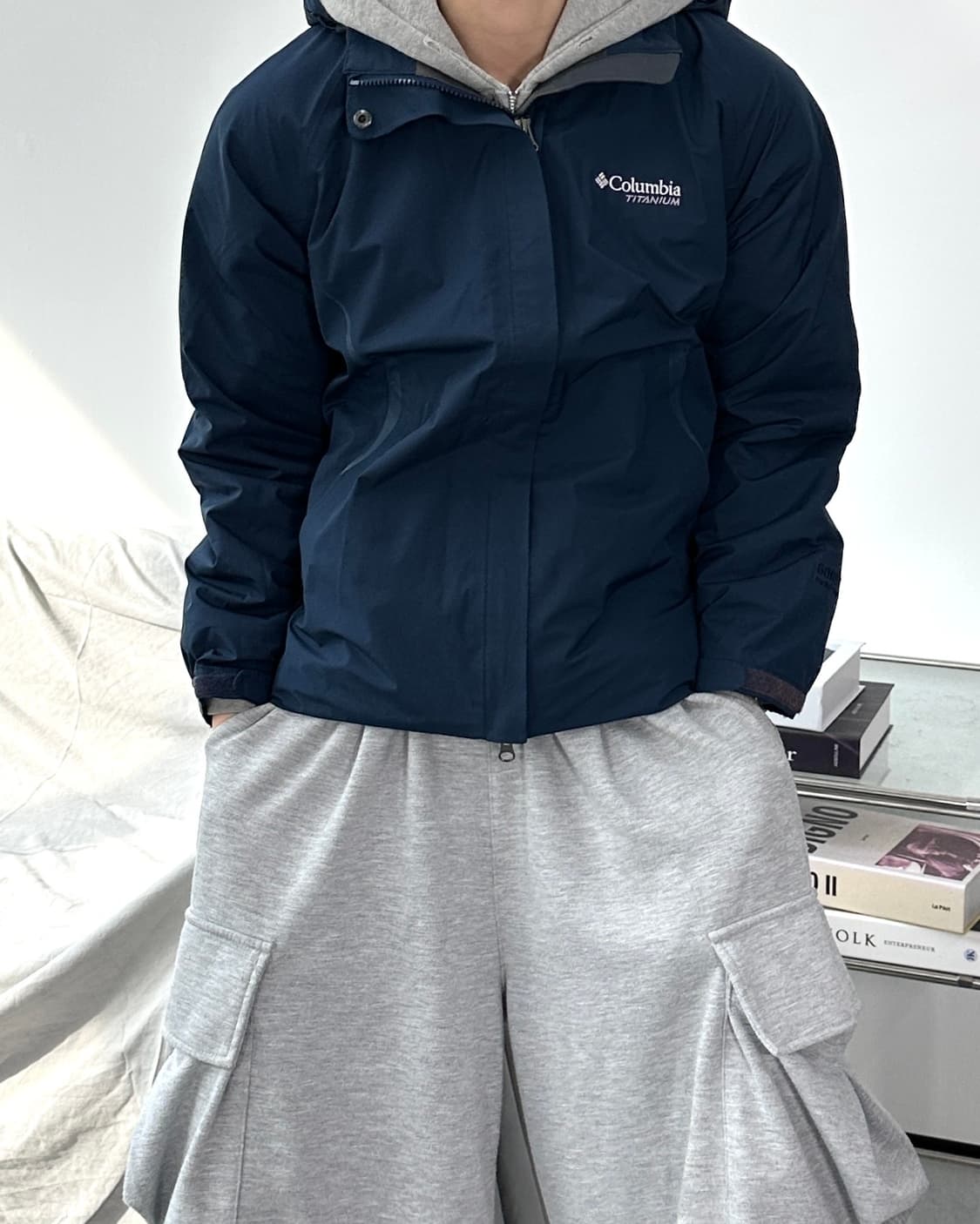 컬럼비아 티타늄 고어텍스 바람막이 M 상품이미지1