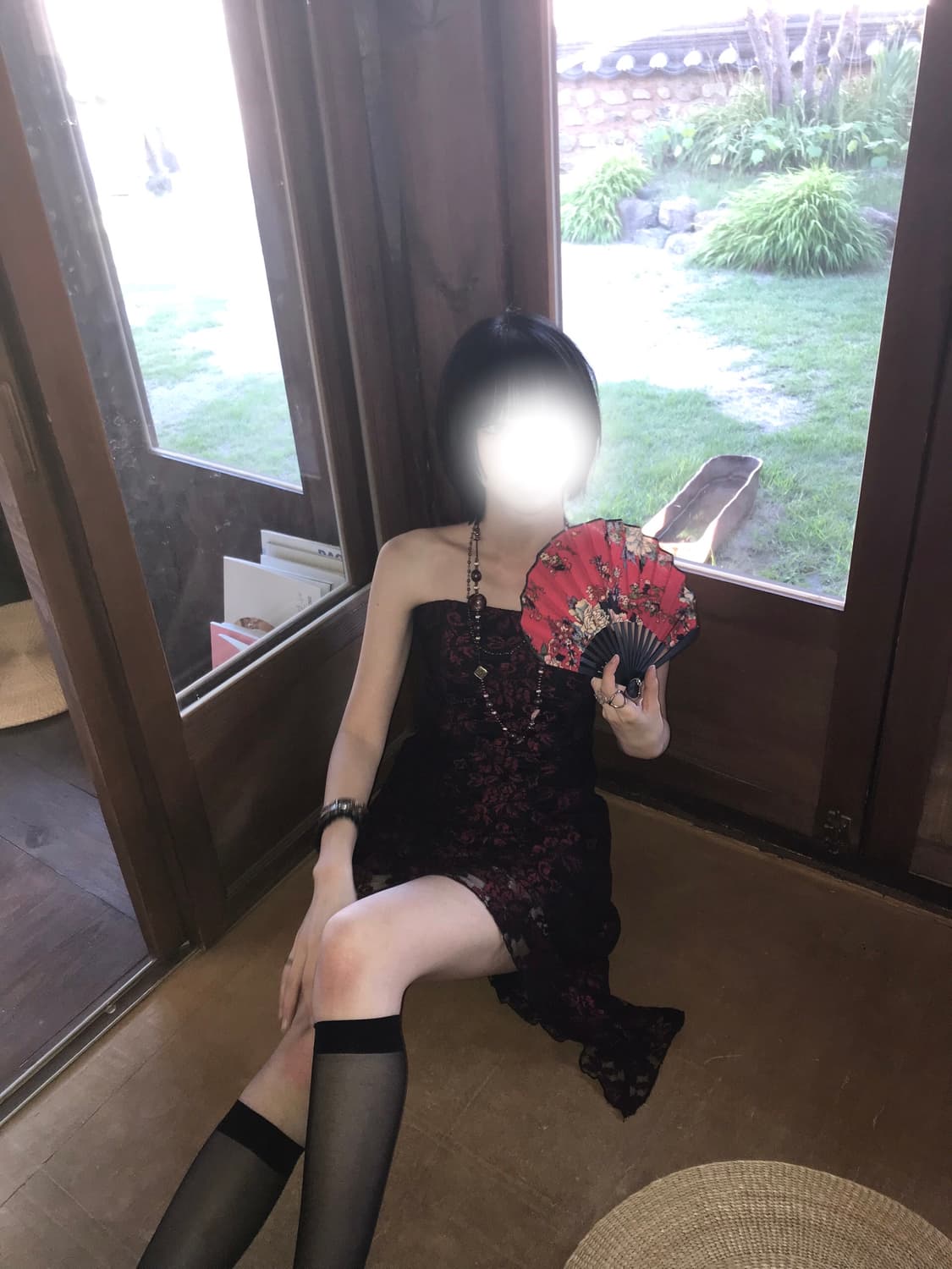Vintage oriental rose dress 상품이미지2