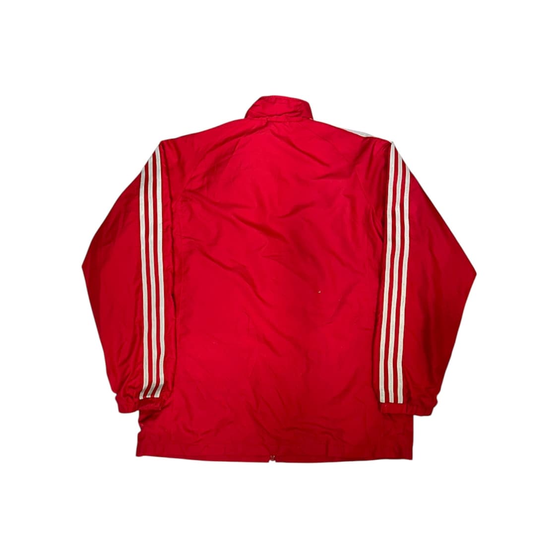 00s 아디다스 레드 화이트 삼선 스몰 로고 올드스쿨 바람막이 트랙 자켓 상품이미지6
