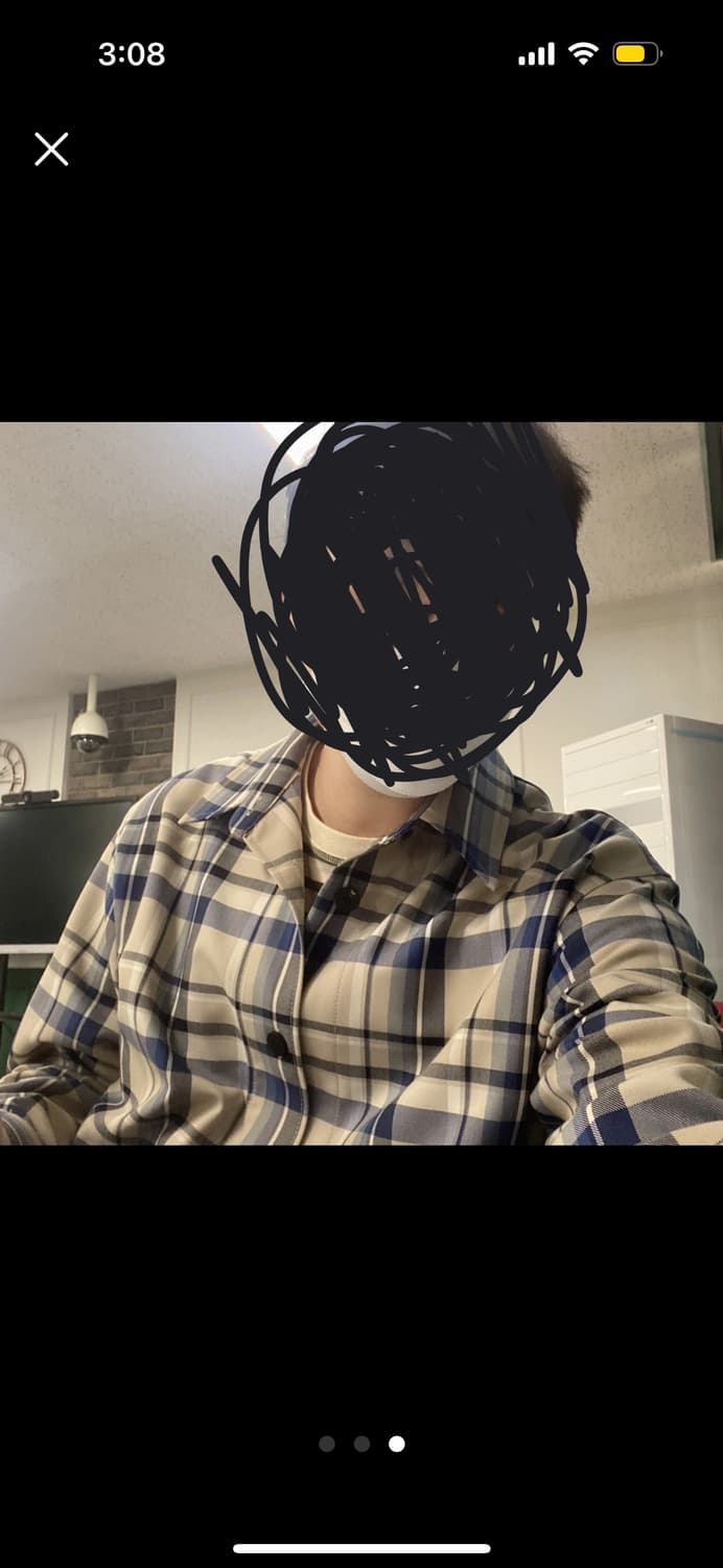 솔리드옴므 체크 셔켓 상품이미지3
