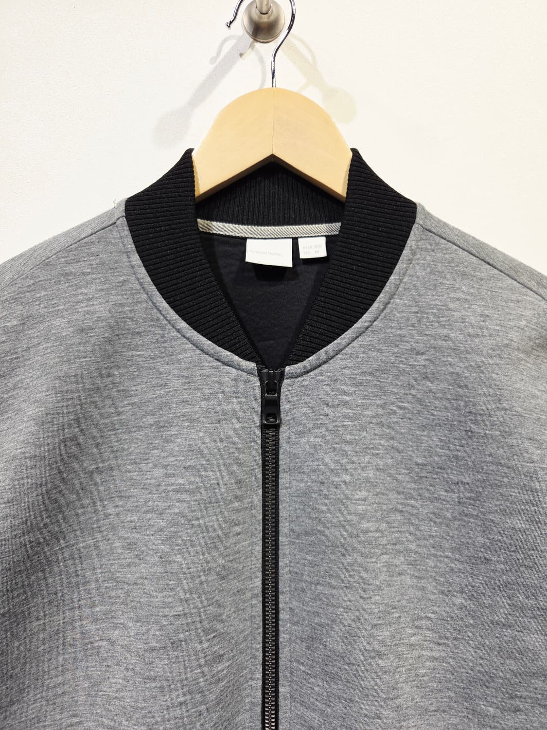 바이시리즈(by series;) 네오프렌 라이크 배색 블루종 자켓 상품이미지3