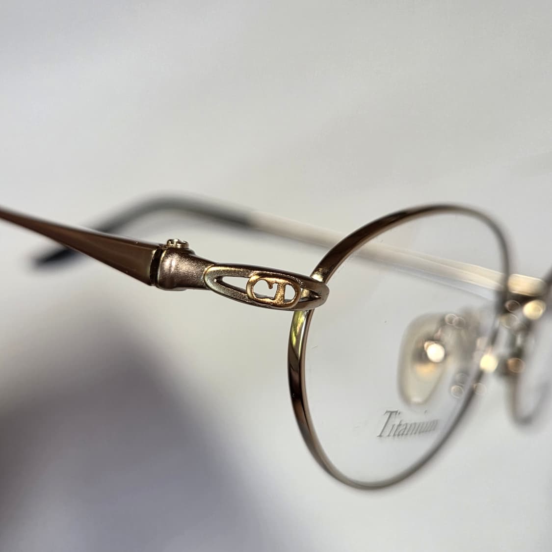 [Christian Dior] Vintage Golden Eyeglass 상품이미지4