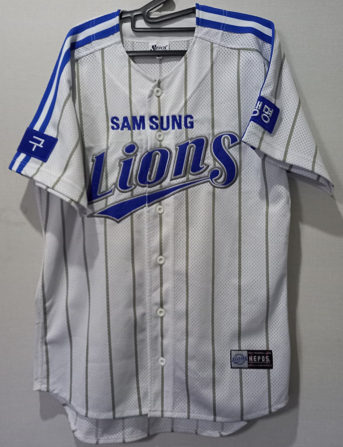 삼성라이온즈 노마킹 유니폼 야구 유니폼 105/XL 상품이미지1