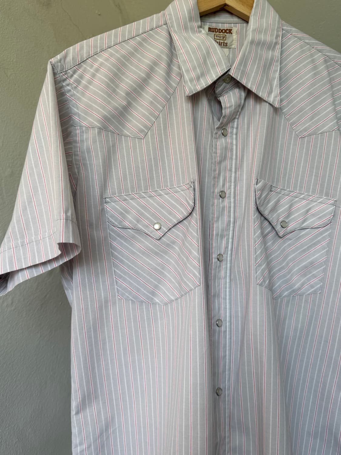 RUDDOCK BROS 웨스턴 스트라이프 셔츠 상품이미지2