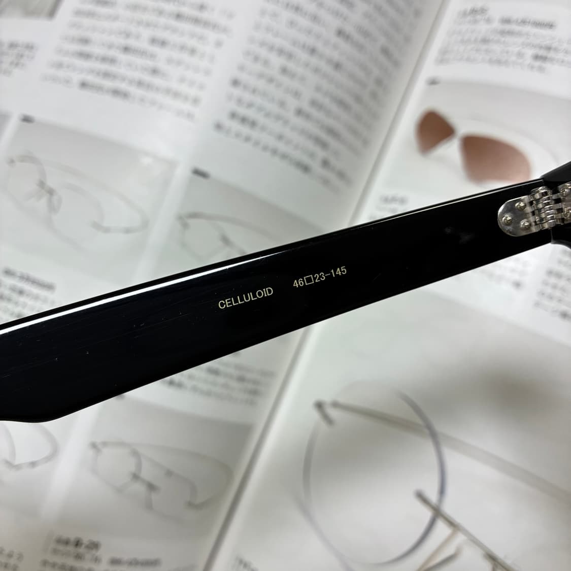 銘品晴夫作 메힌 하루오사쿠 셀룰로이드 블랙 뿔테 일본 안경 상품이미지7