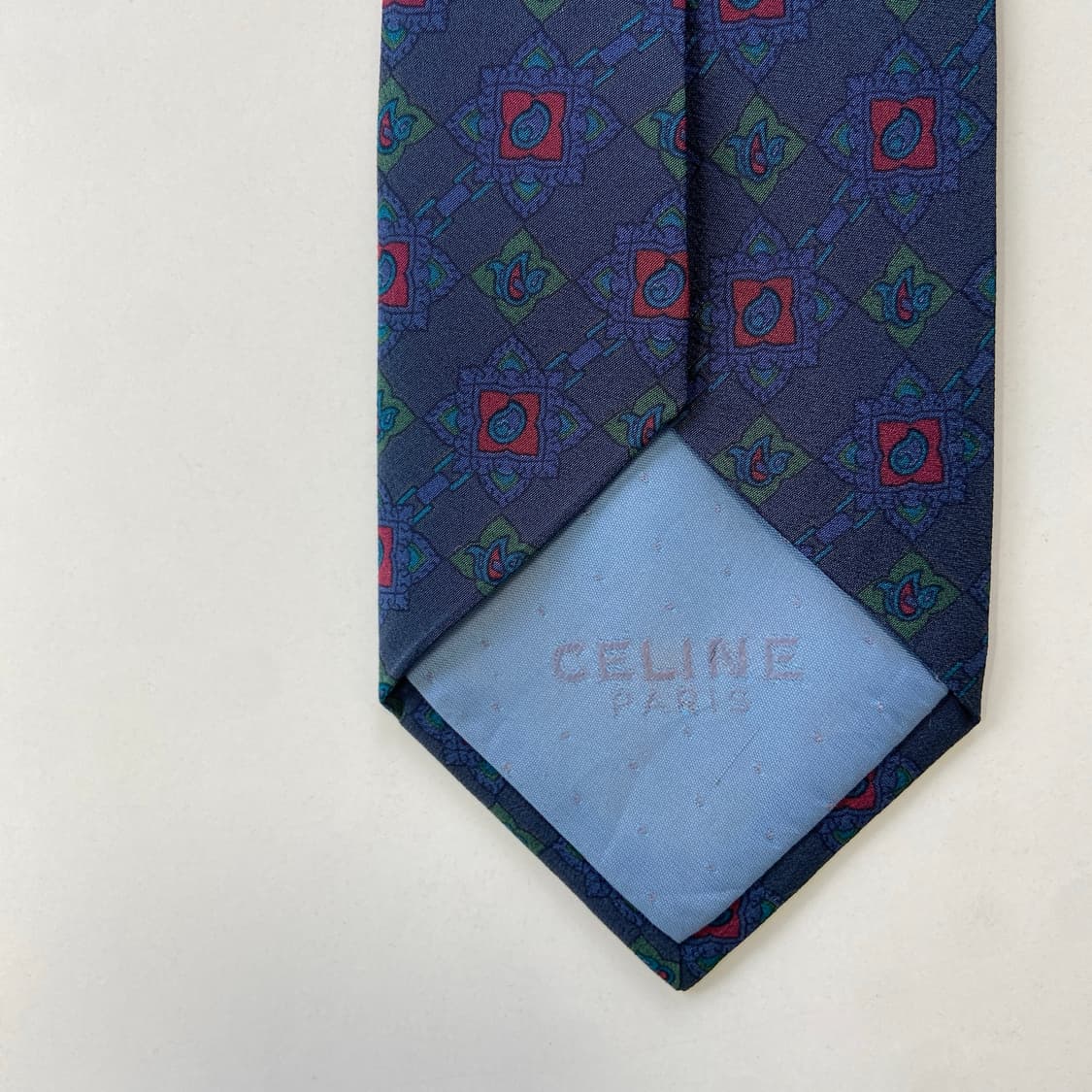 셀린느(celine) 명품 정품 심플로고 넥타이 8.3cm 상품이미지7