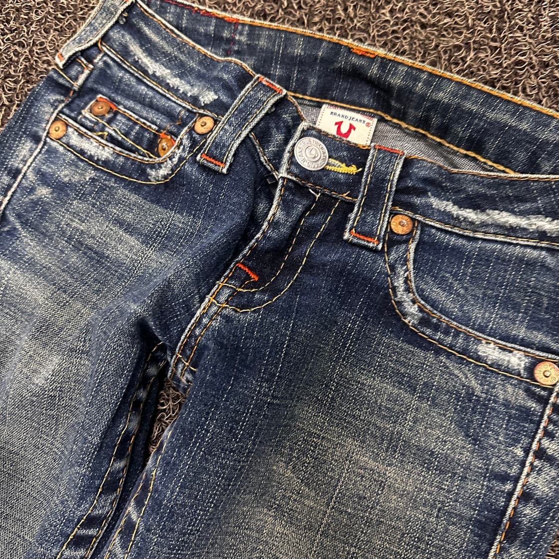 트루릴리젼 여성 데님 부츠컷 청바지 24인치 상품이미지3