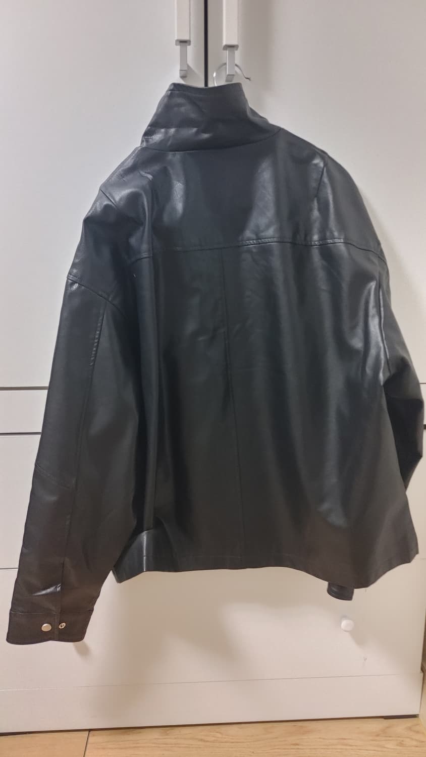 비건레더 투웨이 가죽자켓 L 상품이미지2