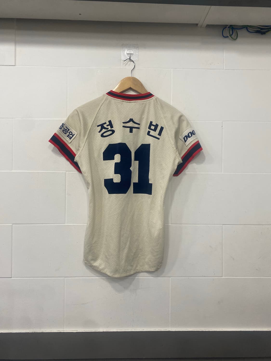 두산베이스 정수빈 유니폼  상품이미지6