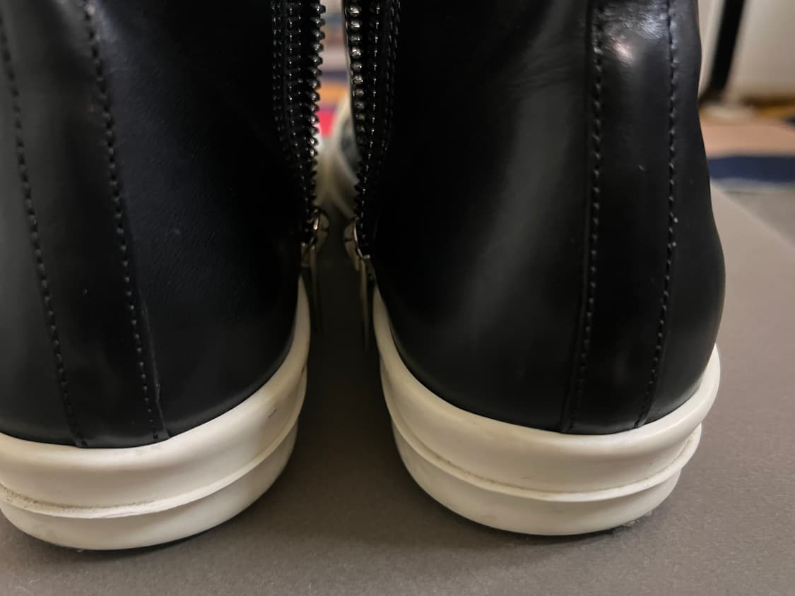 릭 오웬스 라몬즈 하이 39.5 상품이미지4