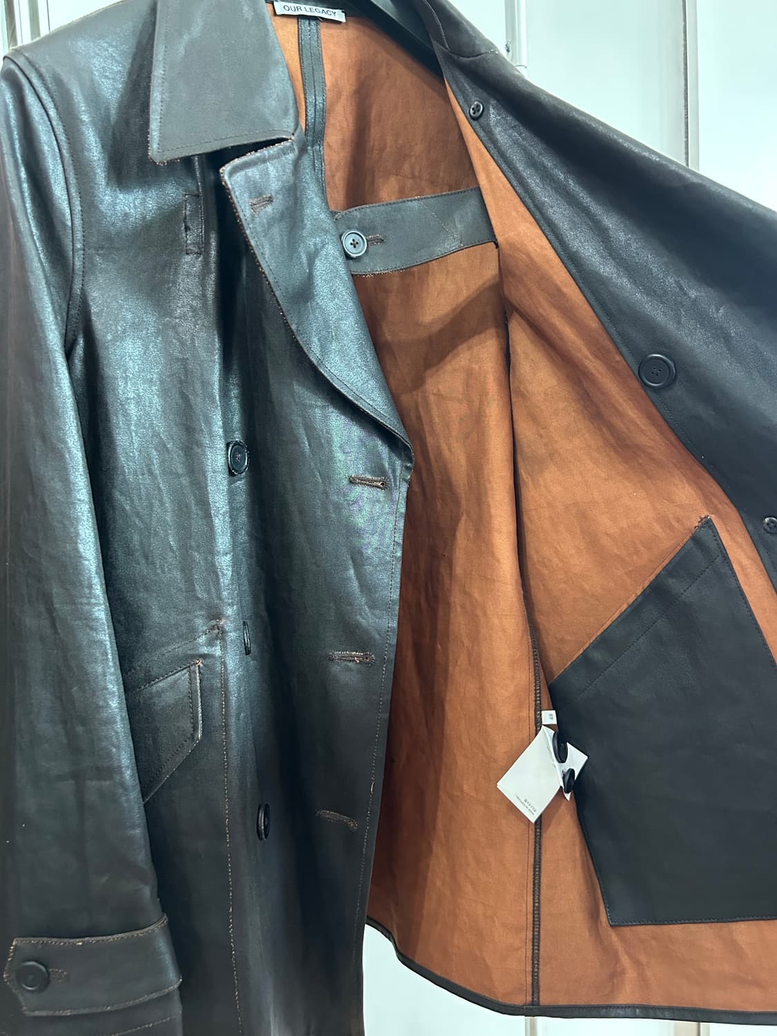 아워레가시 머드 다이드 부타 코트 상품이미지5