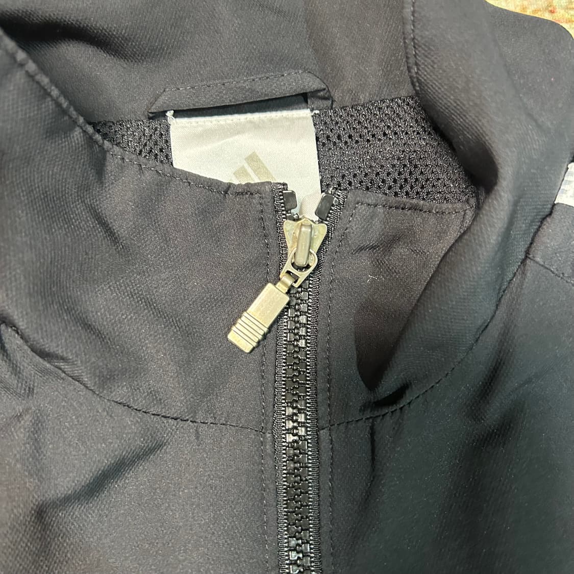 [M] 00s 아디다스 삼선 스트라이프 바람막이 상품이미지4