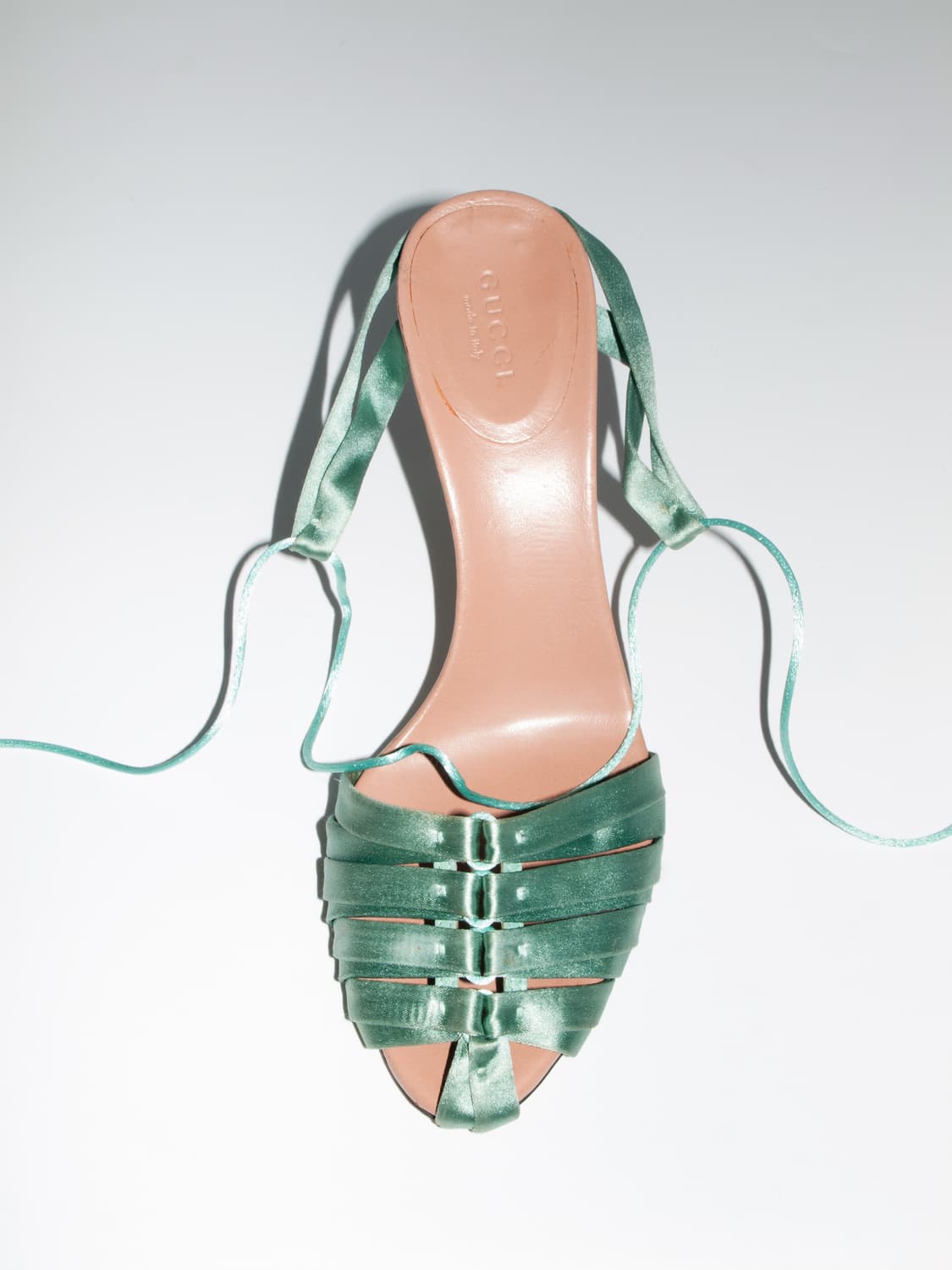 2004 SS Satin Lace-up Pumps 상품이미지7