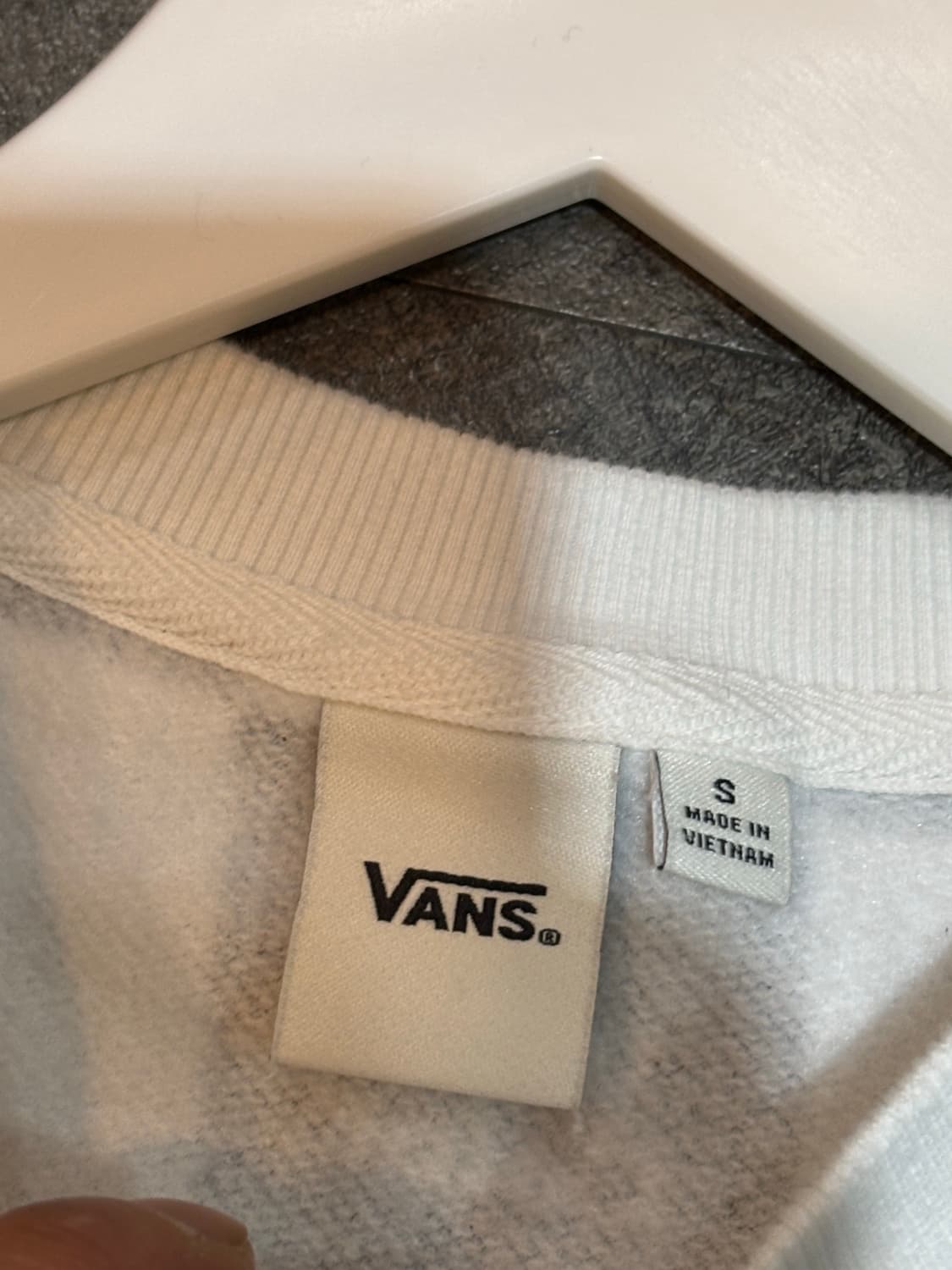 반스 맨투맨 S사이즈 상품이미지5