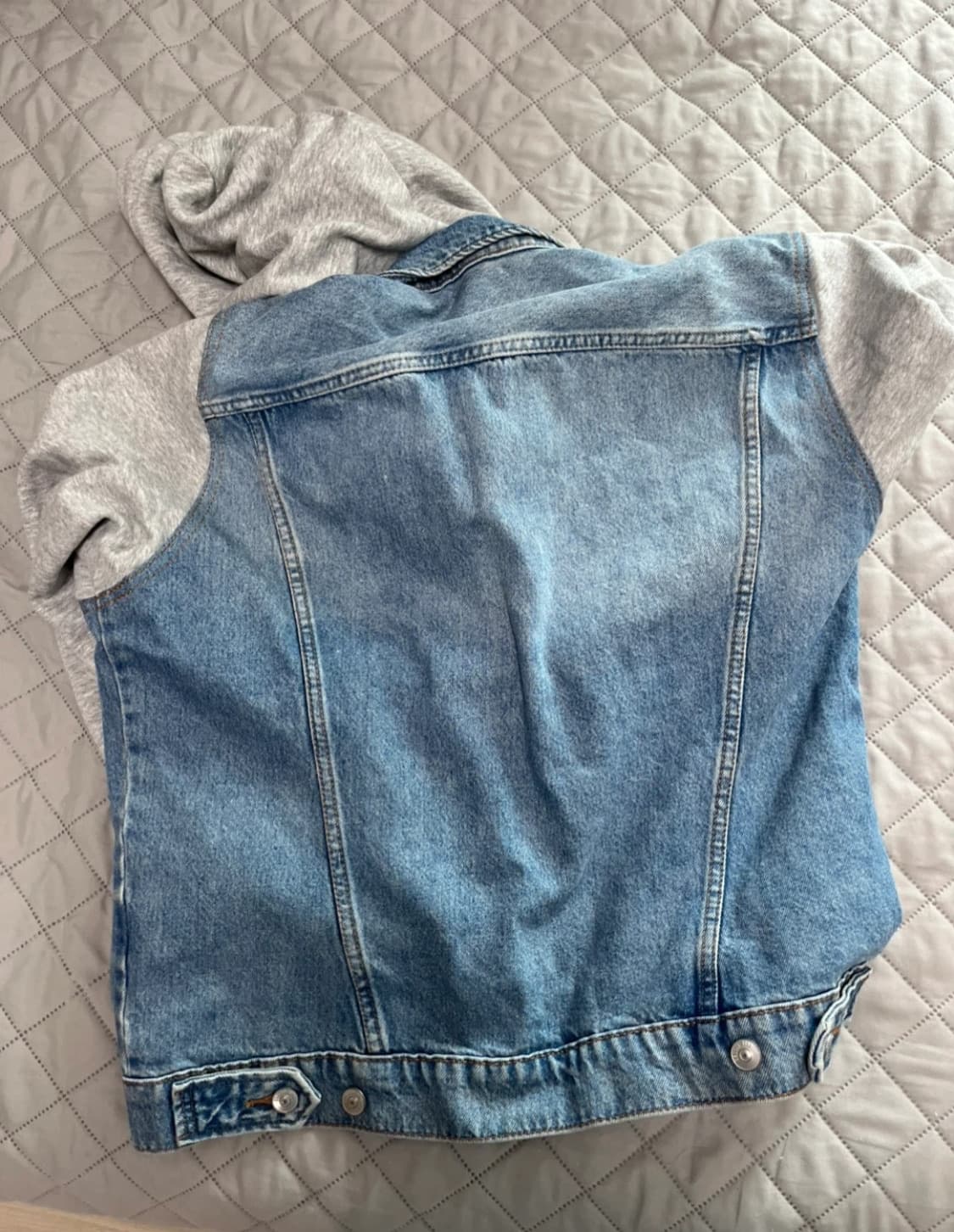 H&M 후드 데님 자켓  상품이미지2