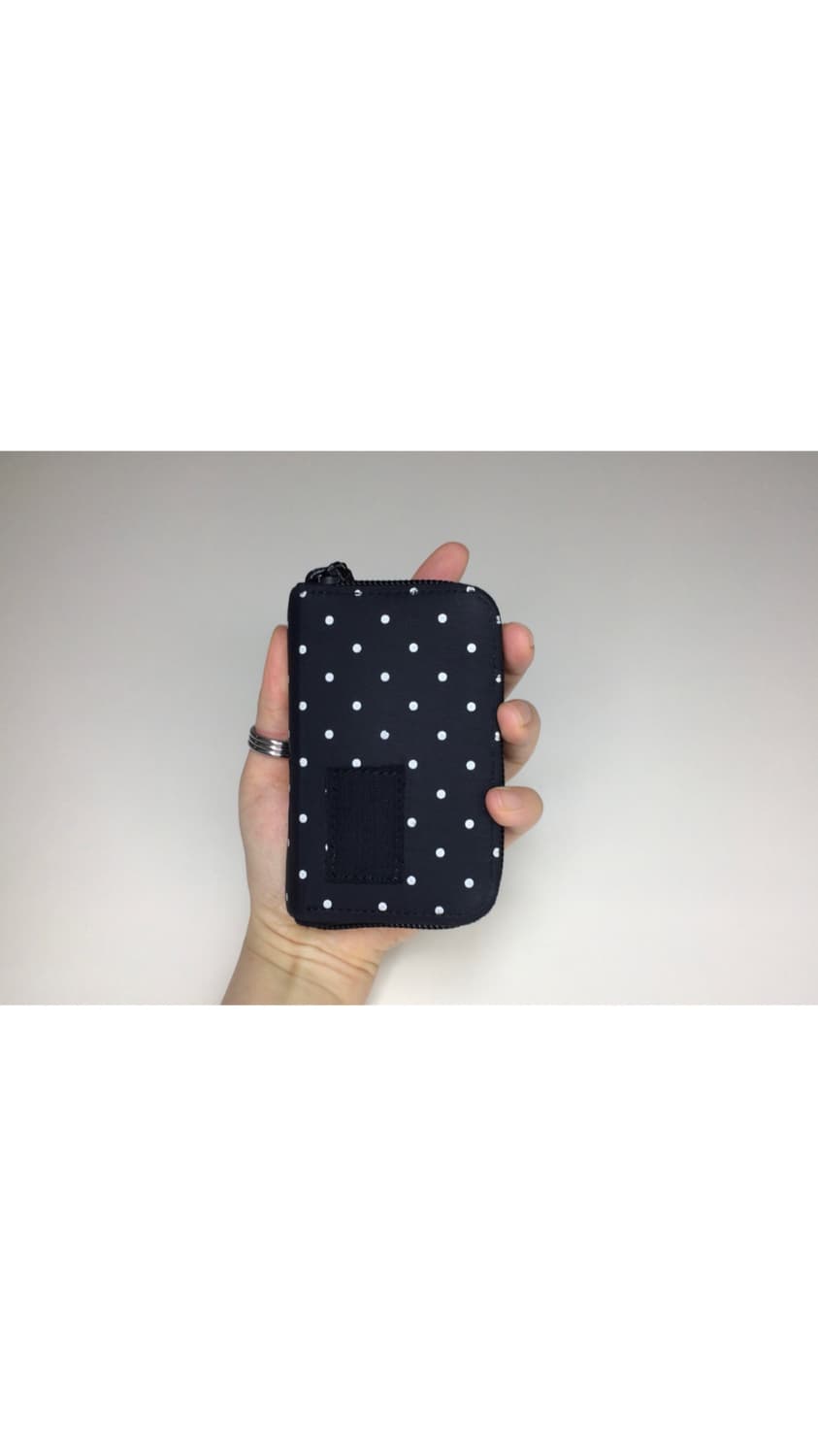 Porter 포터 블랙 도트 땡땡이 지갑 상품이미지1