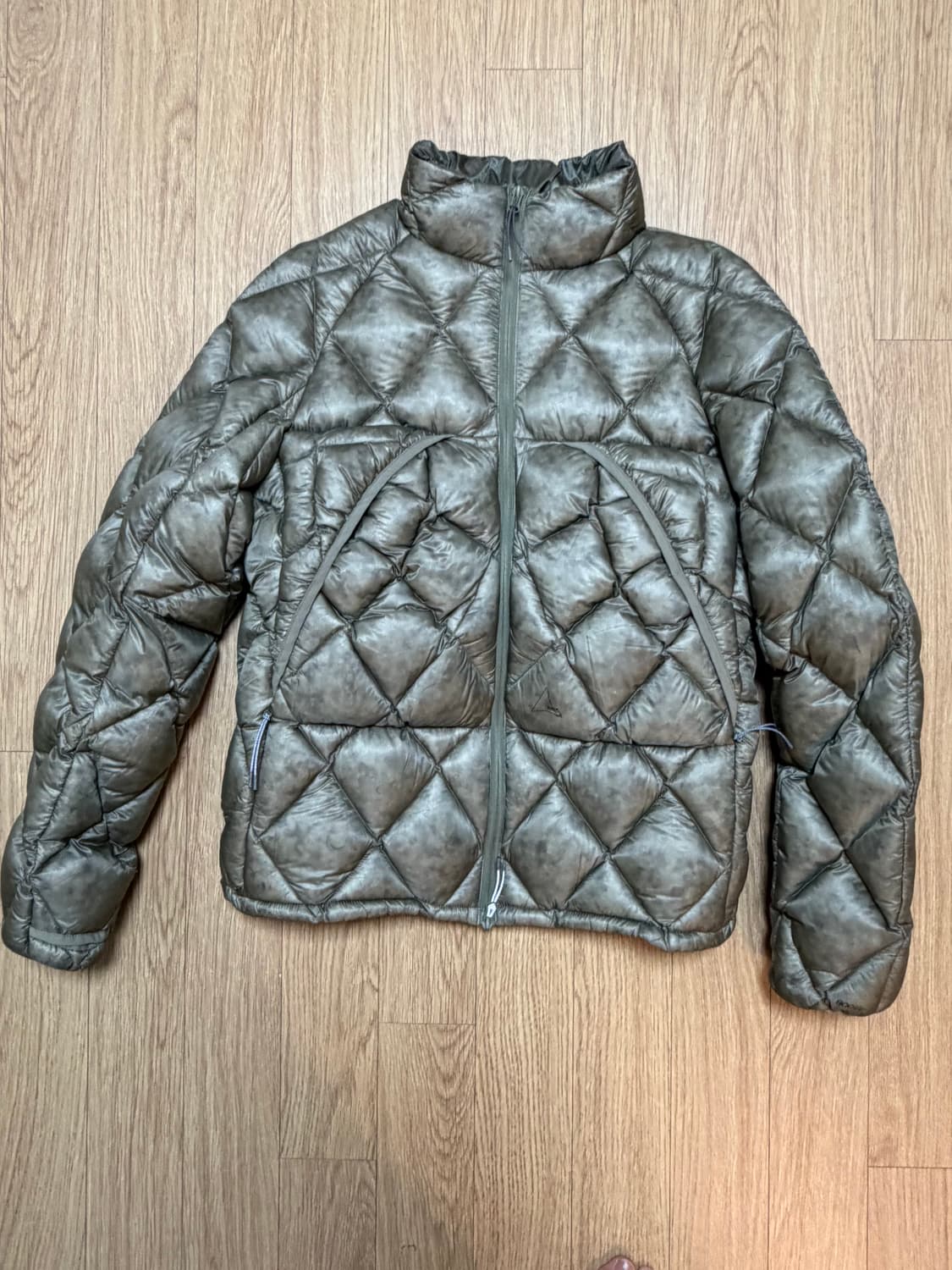 로아 누나 800 필파워 패딩 세이지 그린 상품이미지2