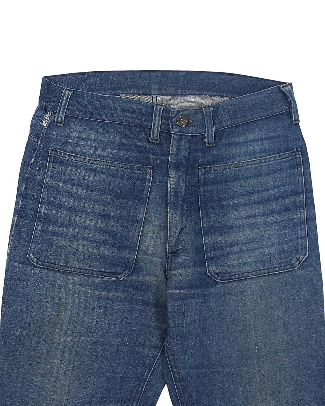 1960s USA 리바이스 벨보텀 플레어 데님 팬츠 빅E 화이트탭 빈티지 상품이미지7