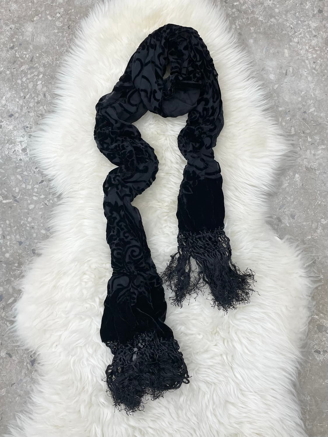 오리엔탈 고딕 벨벳 머플러  상품이미지4