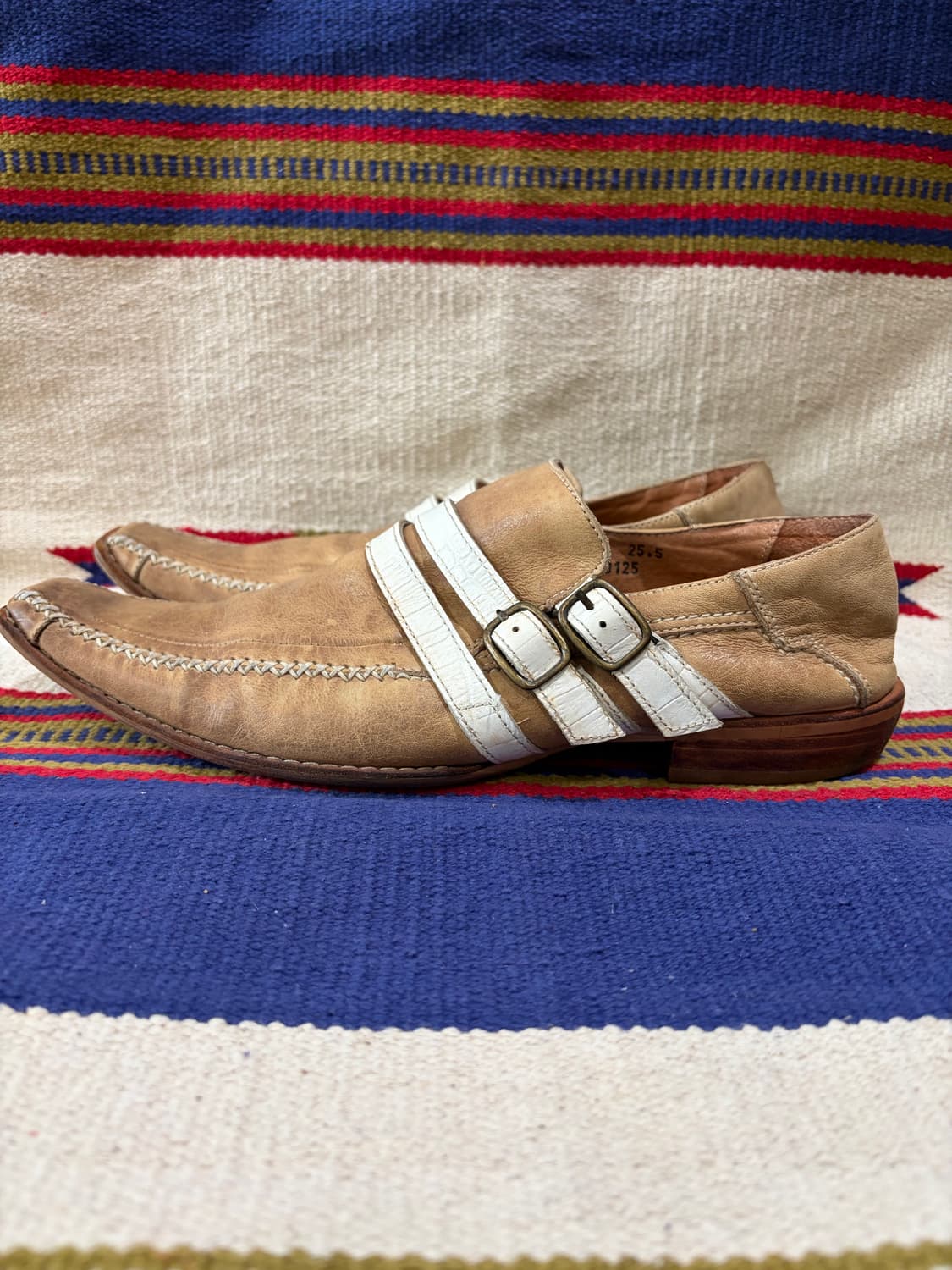 훕데두 스퀘어토 그런지 웨스턴 부츠 상품이미지2