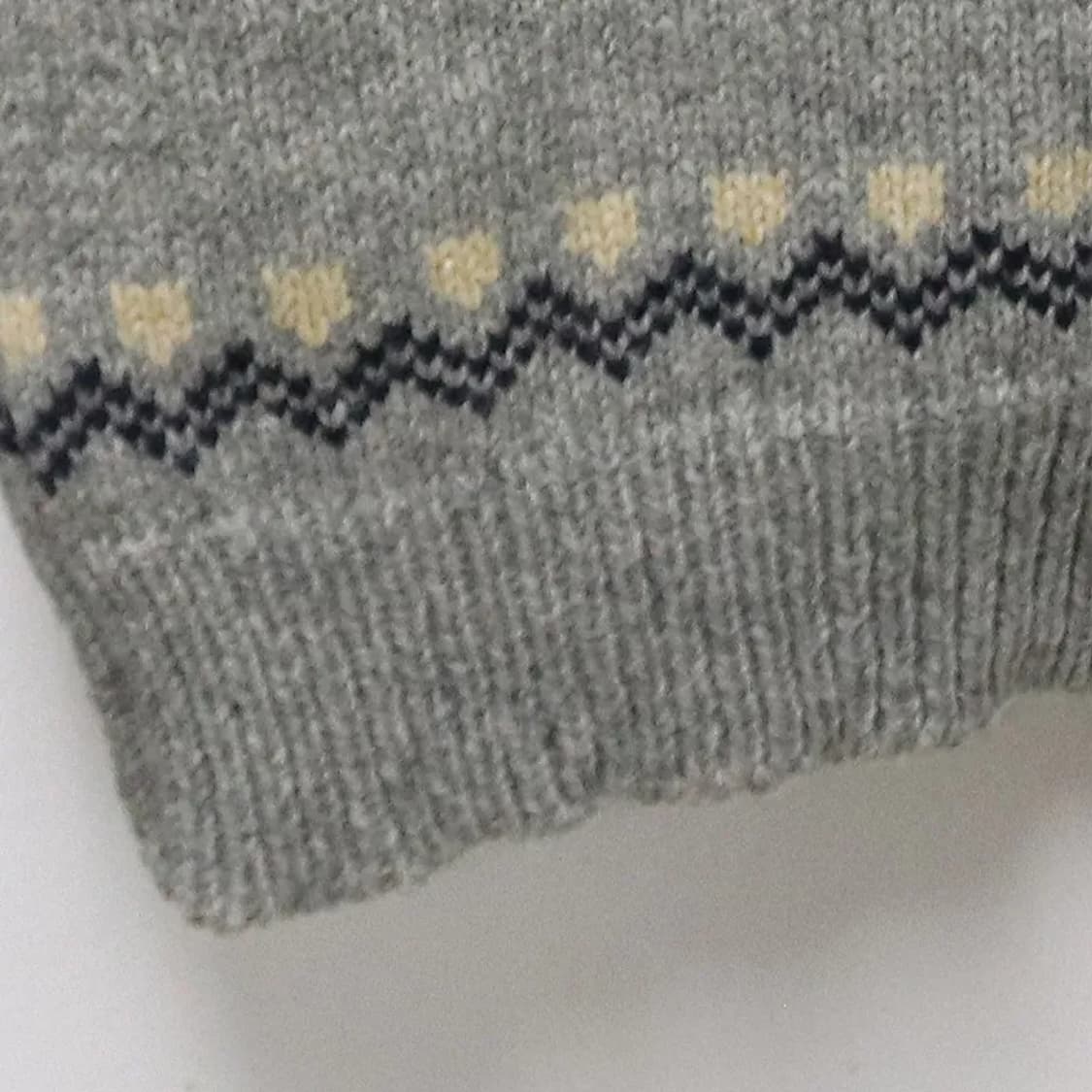 울리치 그레이 노르딕 울 니트 60226 상품이미지5