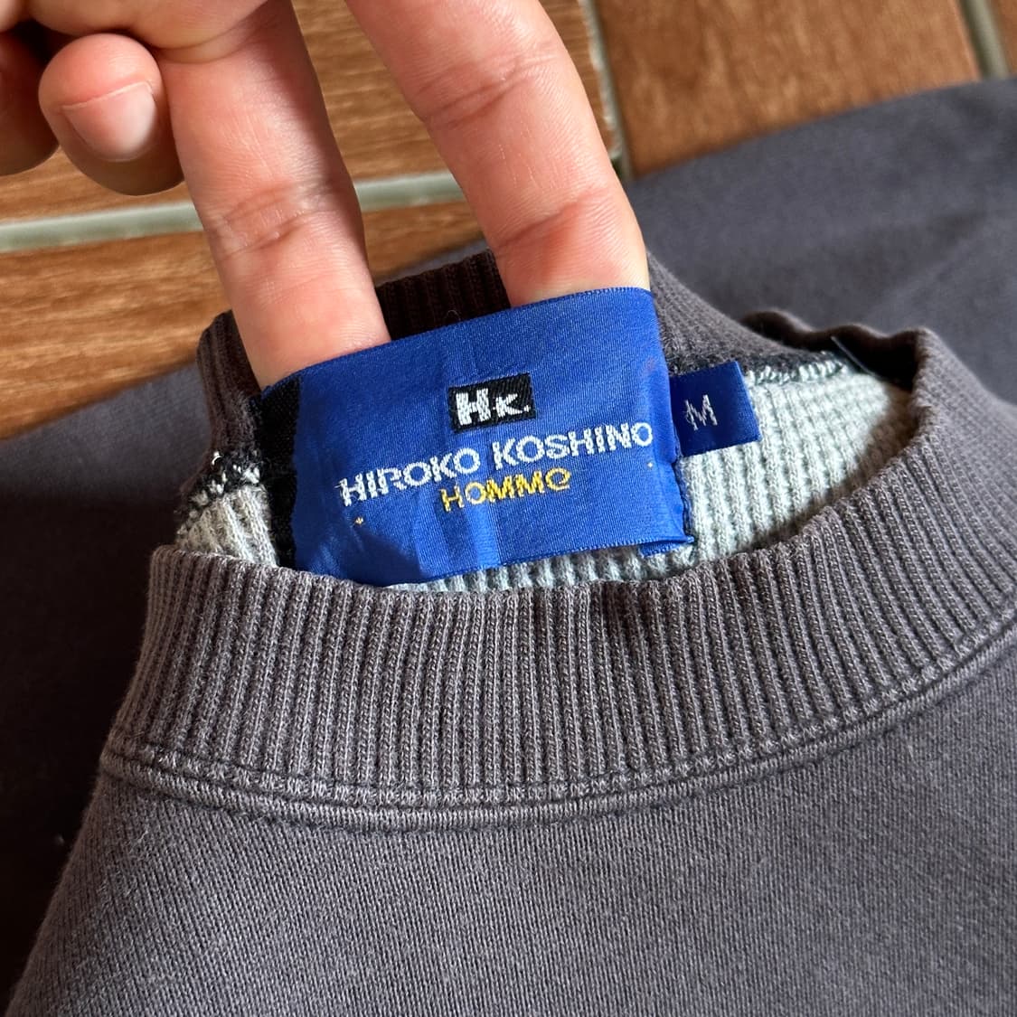 Hiroko koshino homme washing sweats 상품이미지7