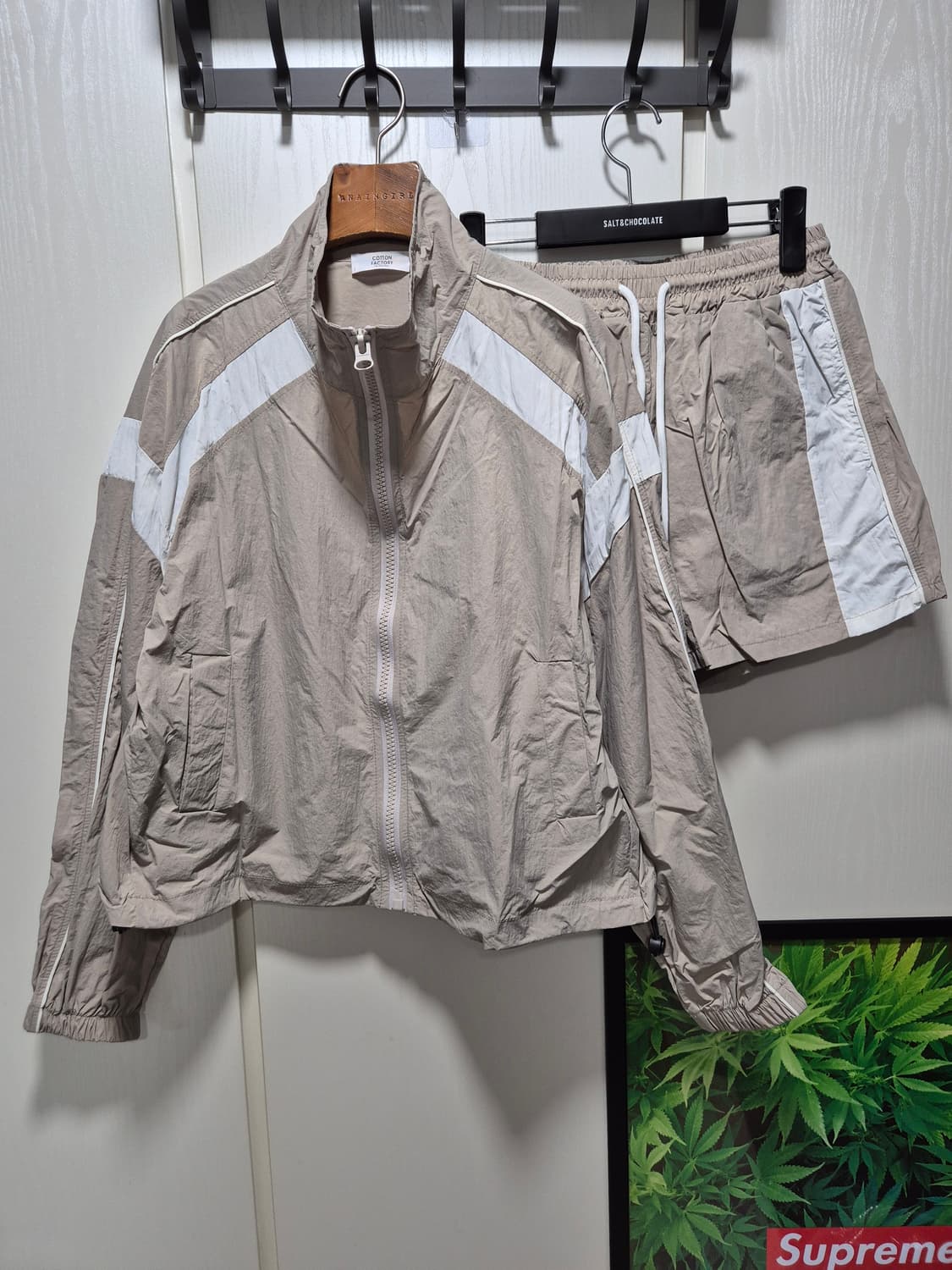 (세일)(새상품) 트레이닝 셋업 상의/반바지 상품이미지1