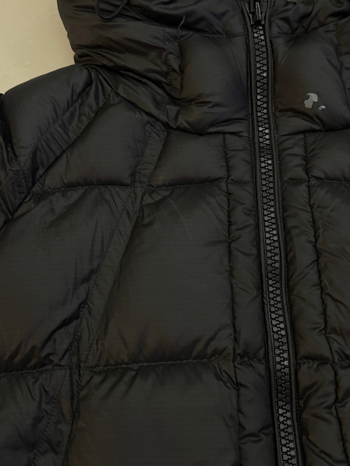 [2] 산산기어 22FW 헤비웨이트 다운 자켓 패딩 블랙 상품이미지4