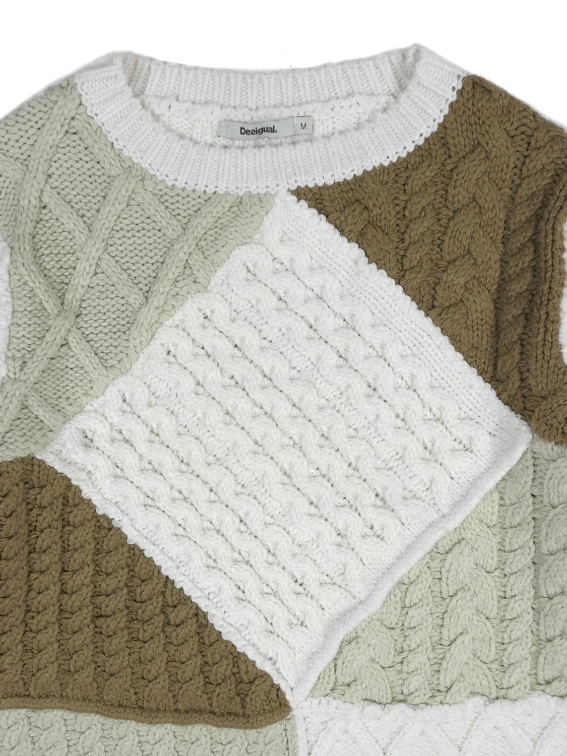 Desigual patchwork knit 상품이미지2