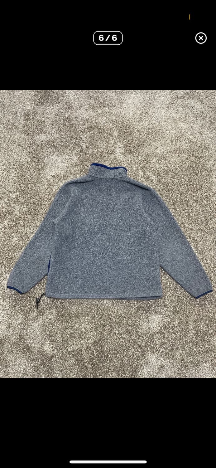 90‘s ll bean 하프집업 후리스  상품이미지5