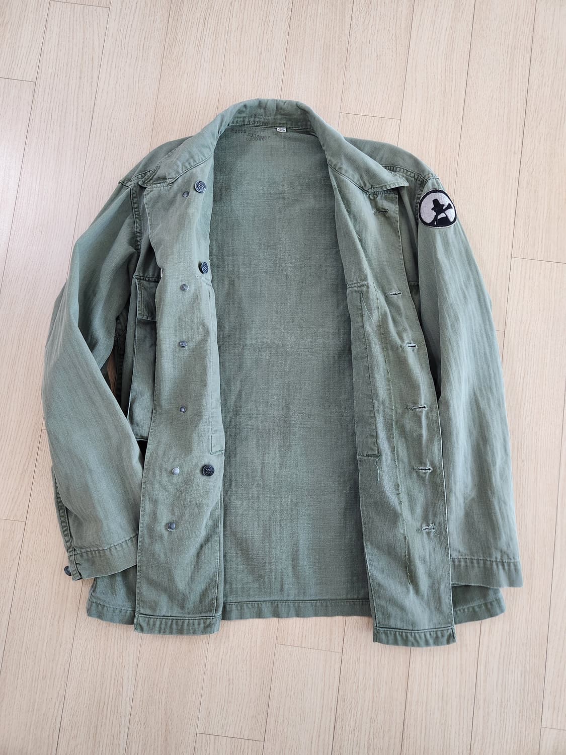 미군 m43 hbt 셔츠 38R 상품이미지3