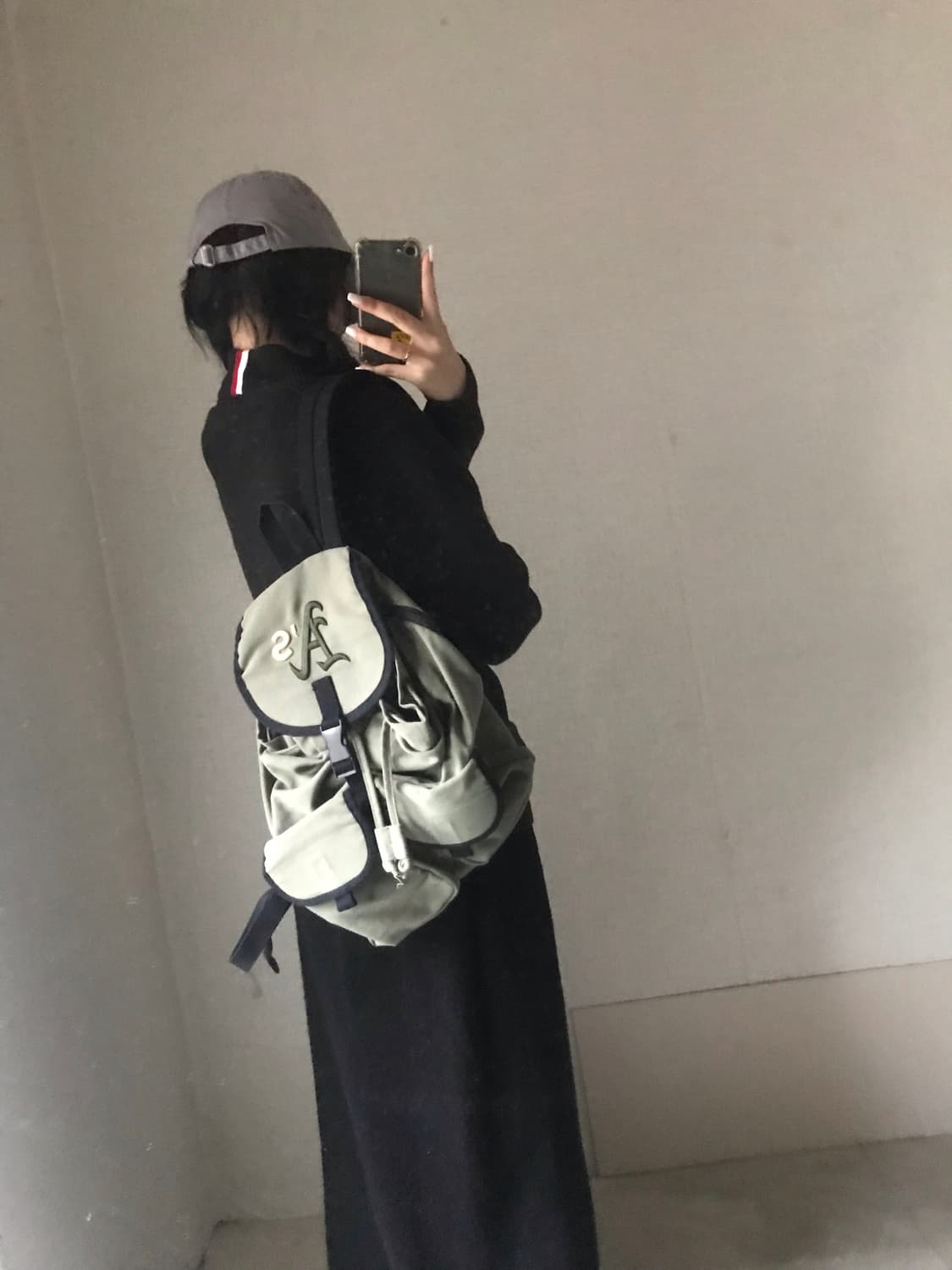 MLB 카키 복조리 백팩 상품이미지3