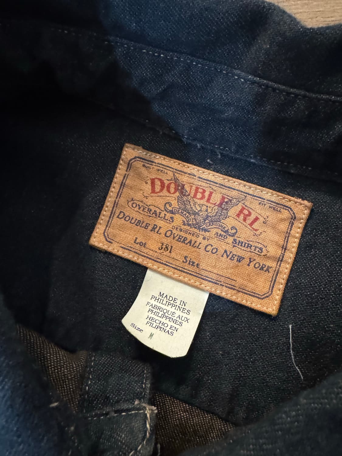 RRL 더블알엘 인디고 워크셔츠 lot.381 상품이미지3