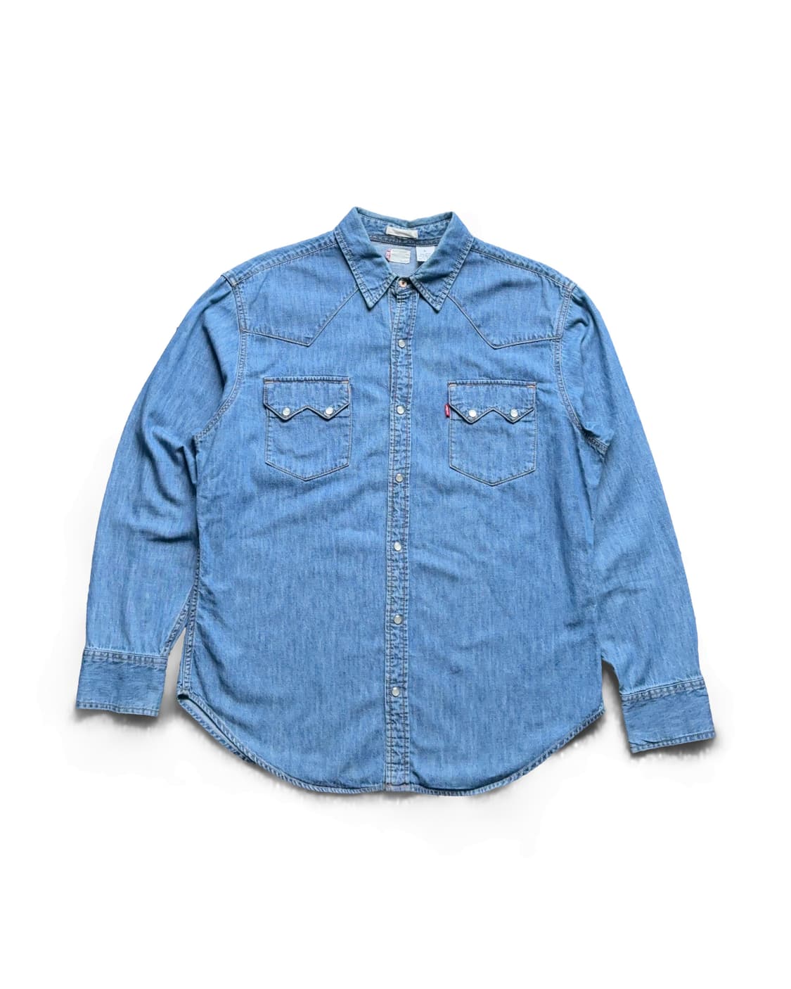 Levi's Fitted Denim Western Shirt 상품이미지1
