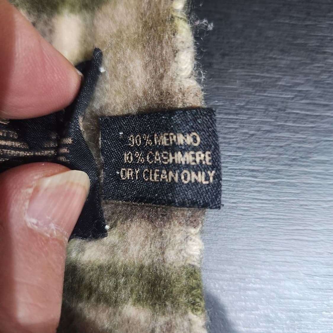 [F]바버(Barbour) 체크 캐시미어혼방 머플러[Y5C-295] 상품이미지6