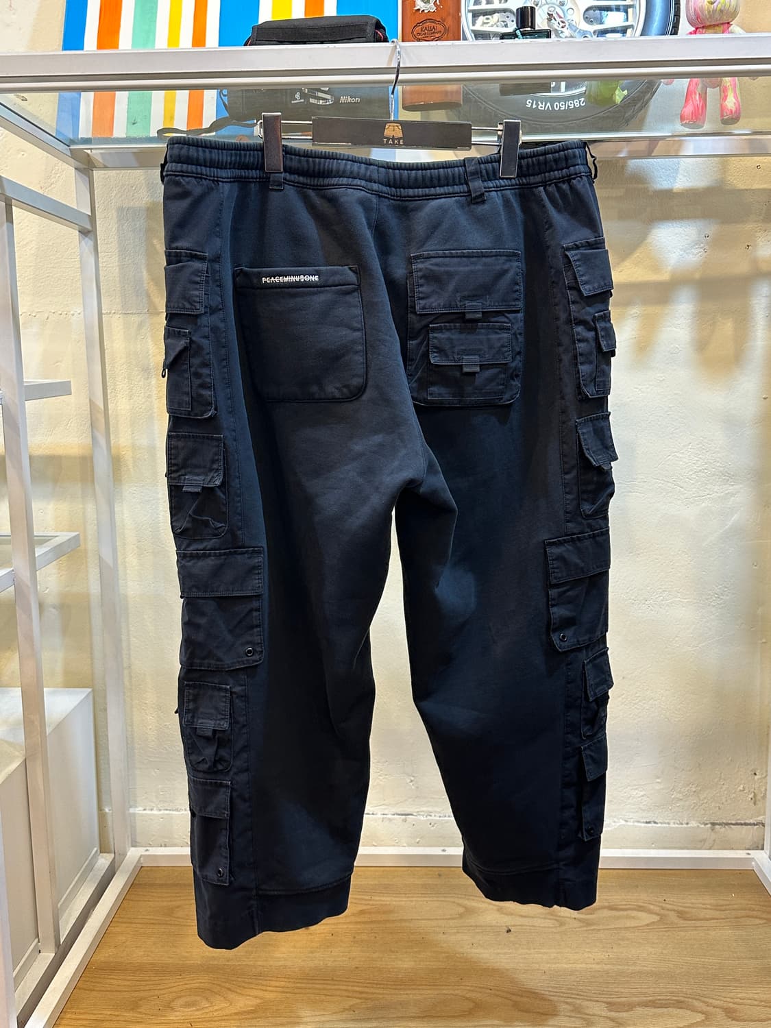 나이키 피스마이너스원 콜라보 와이드 팬츠 블랙 L 상품이미지6