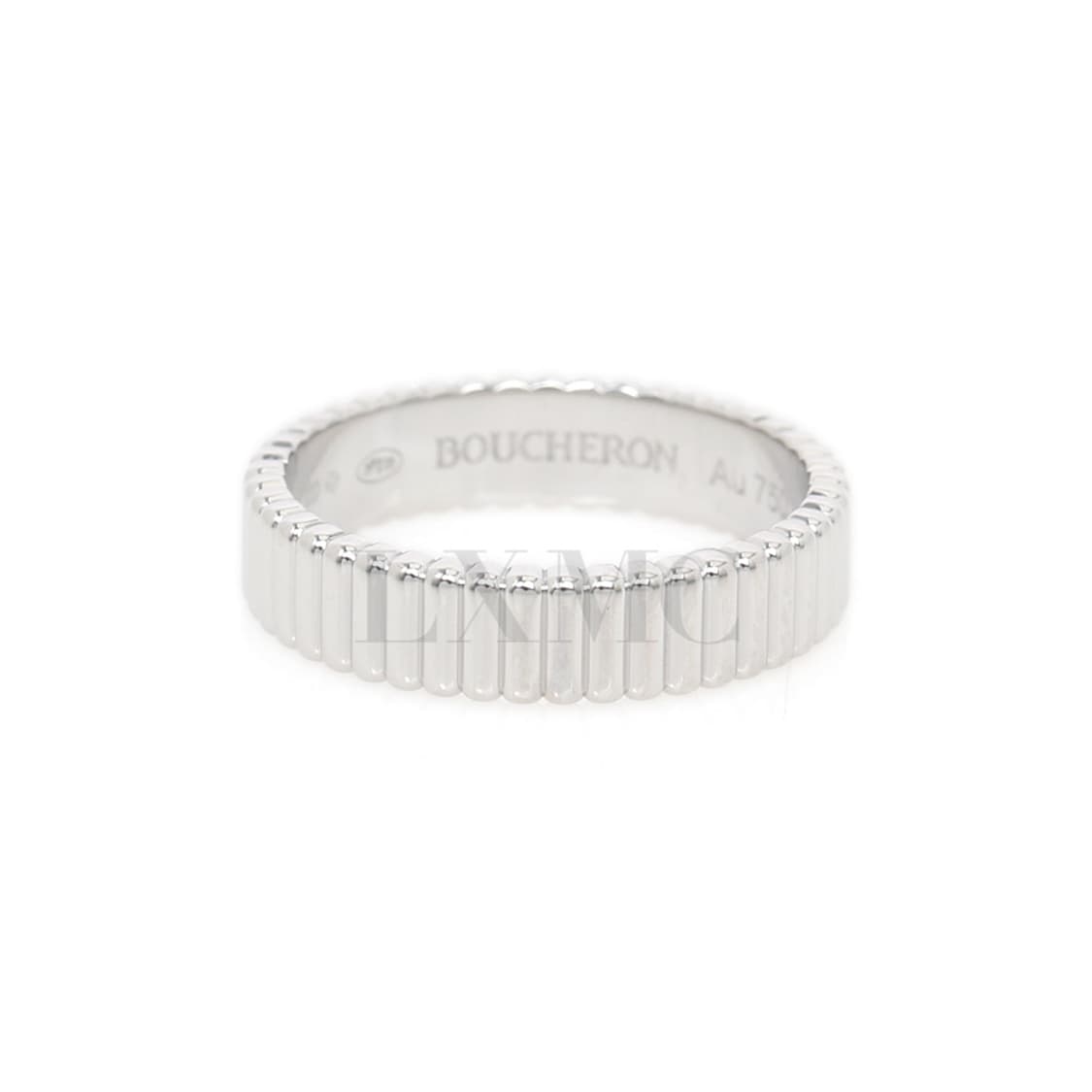 부쉐론 그로그랭 반지 화이트골드 웨딩 밴드 링 58호 JRG02719 상품이미지1