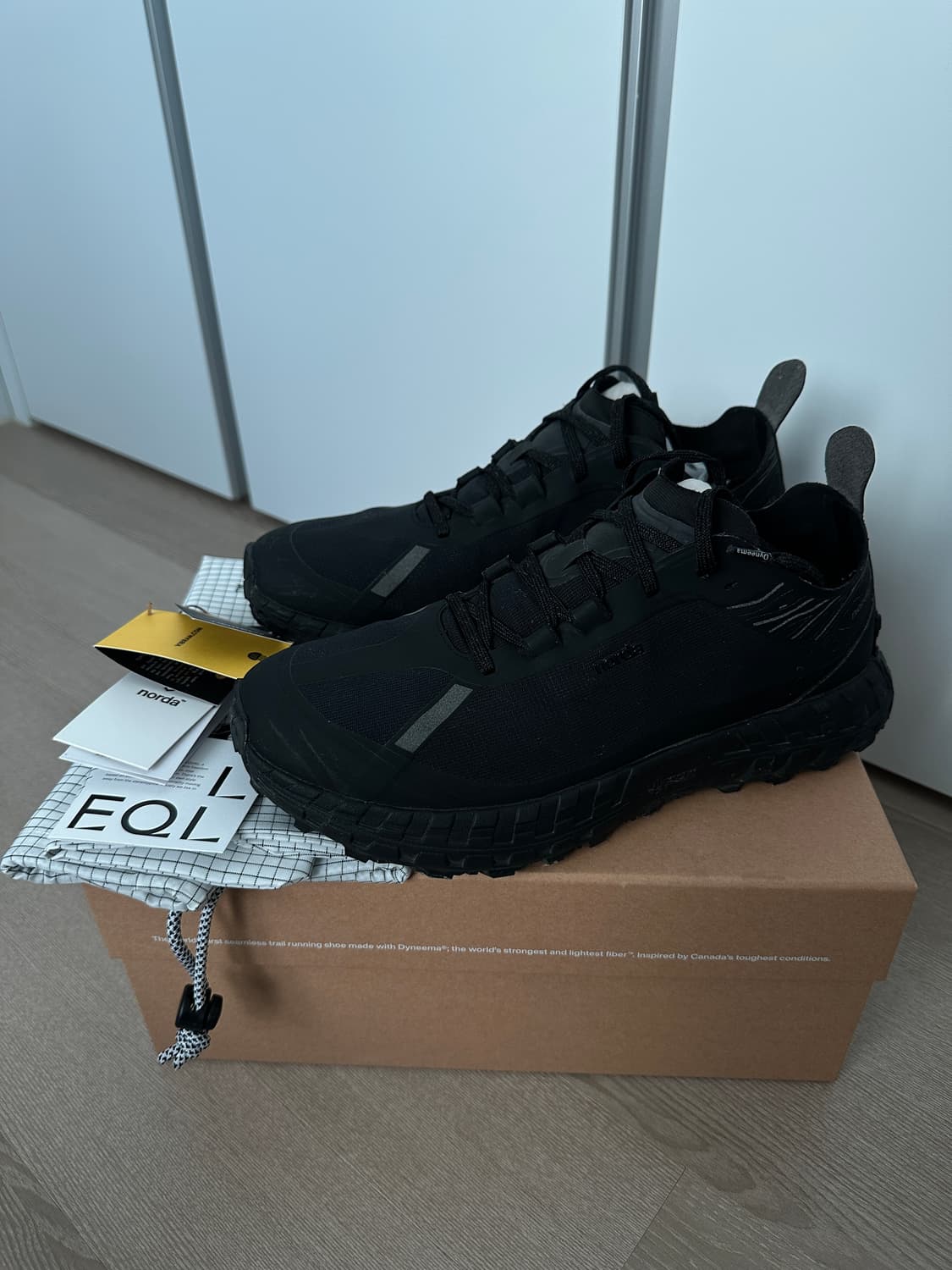 노다 norda 001 스텔스블랙 285사이즈 상품이미지1