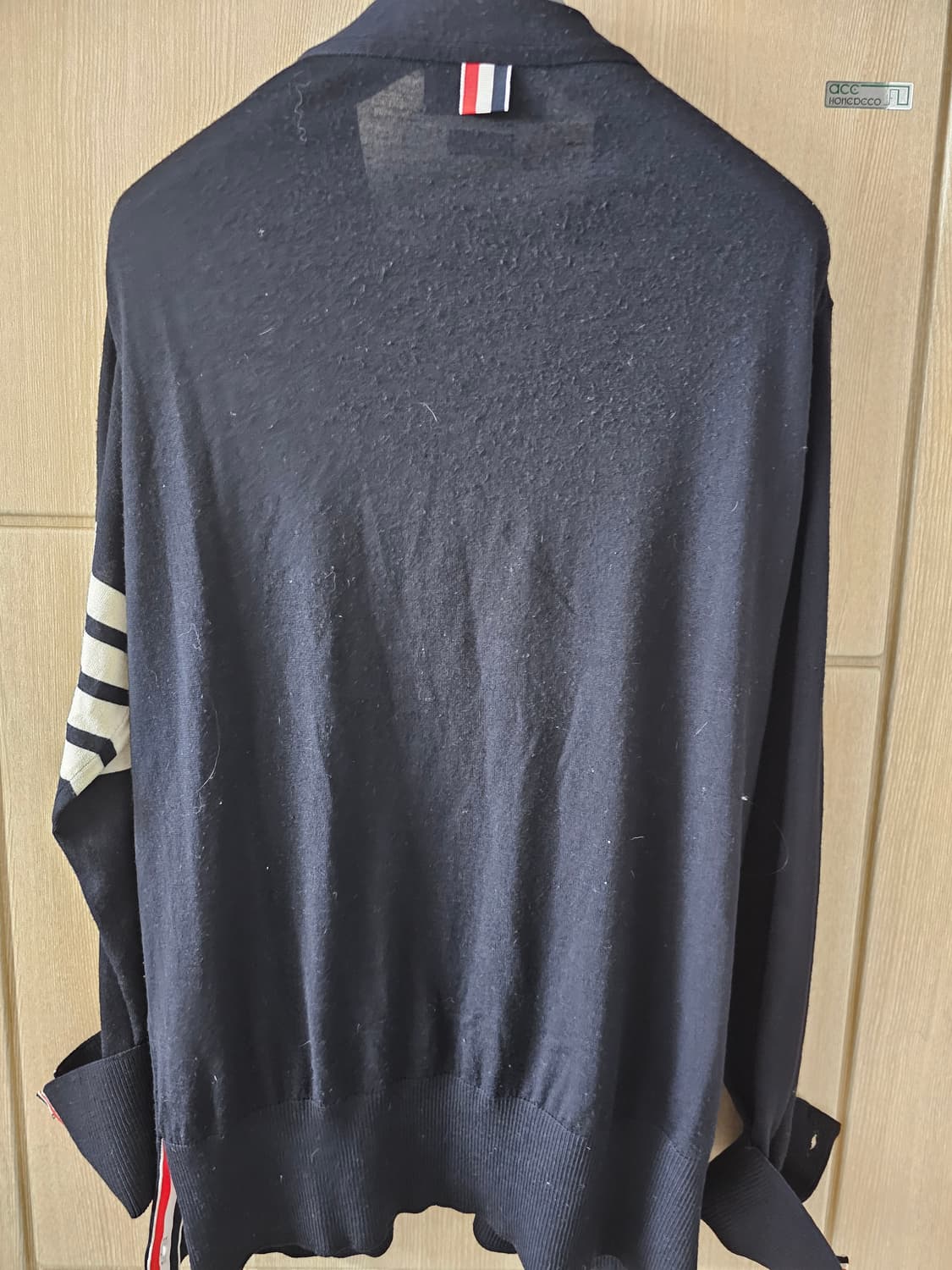 톰브라운 24fw 사선 버진울 가디건(3/100/정품) 상품이미지5