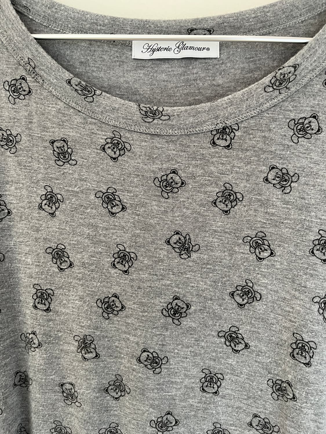 히스테릭 글래머 퍽베어 올오버 프린트 원피스 상품이미지4