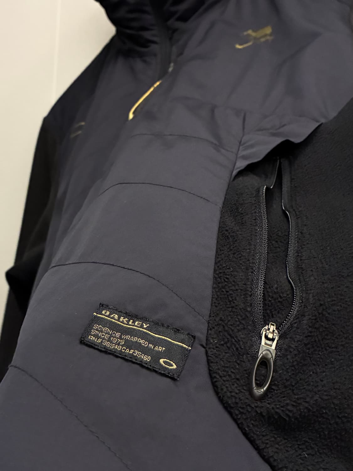 (L)오클리 나일론 스케터 로고 폴라텍 경량 라이트자켓 투웨이자켓 상품이미지3