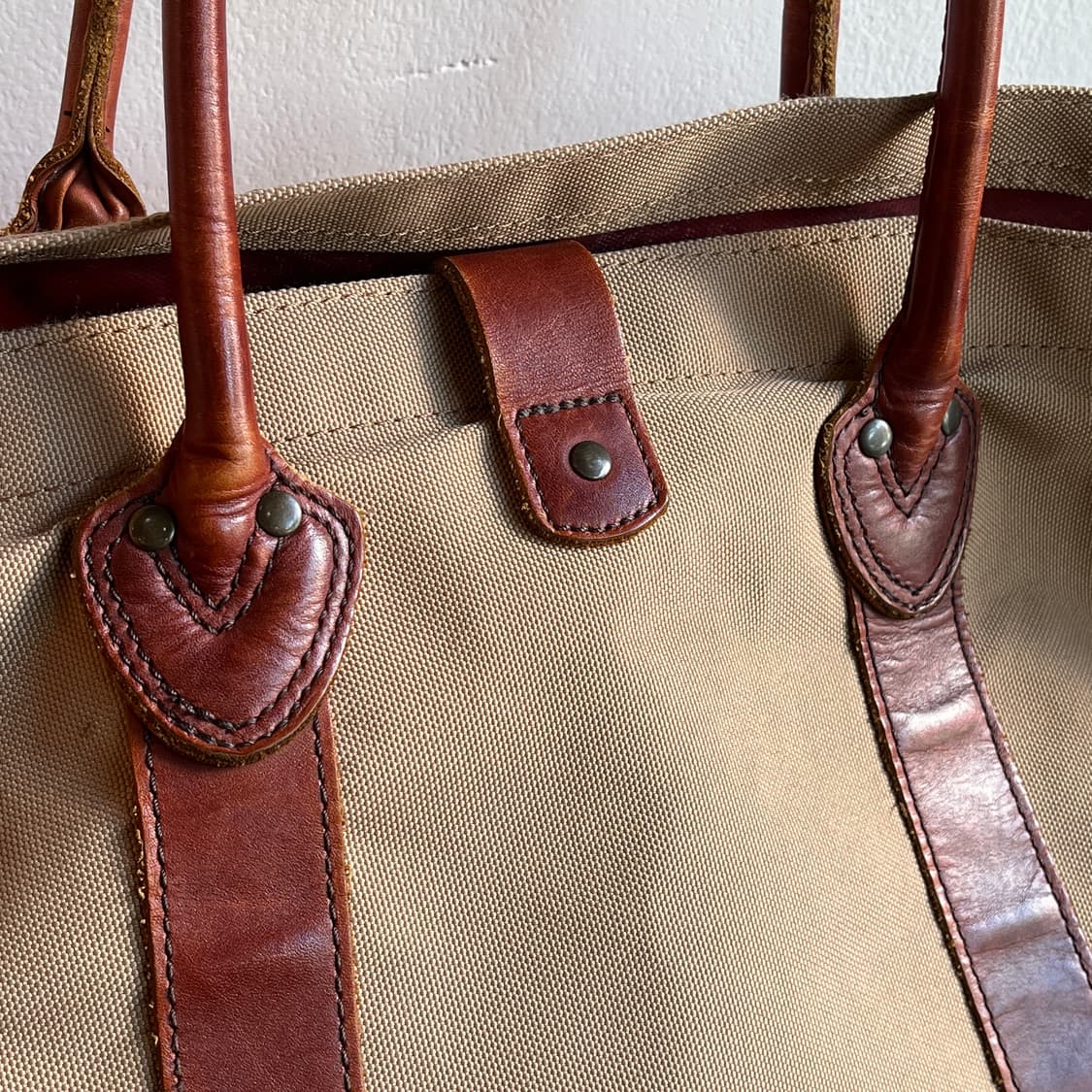 L.L.Bean Signature Leather trim Bag 상품이미지5