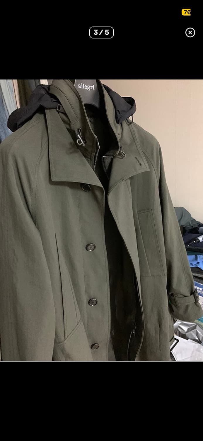 알레그리 트렌치코트 팔아요 상품이미지5