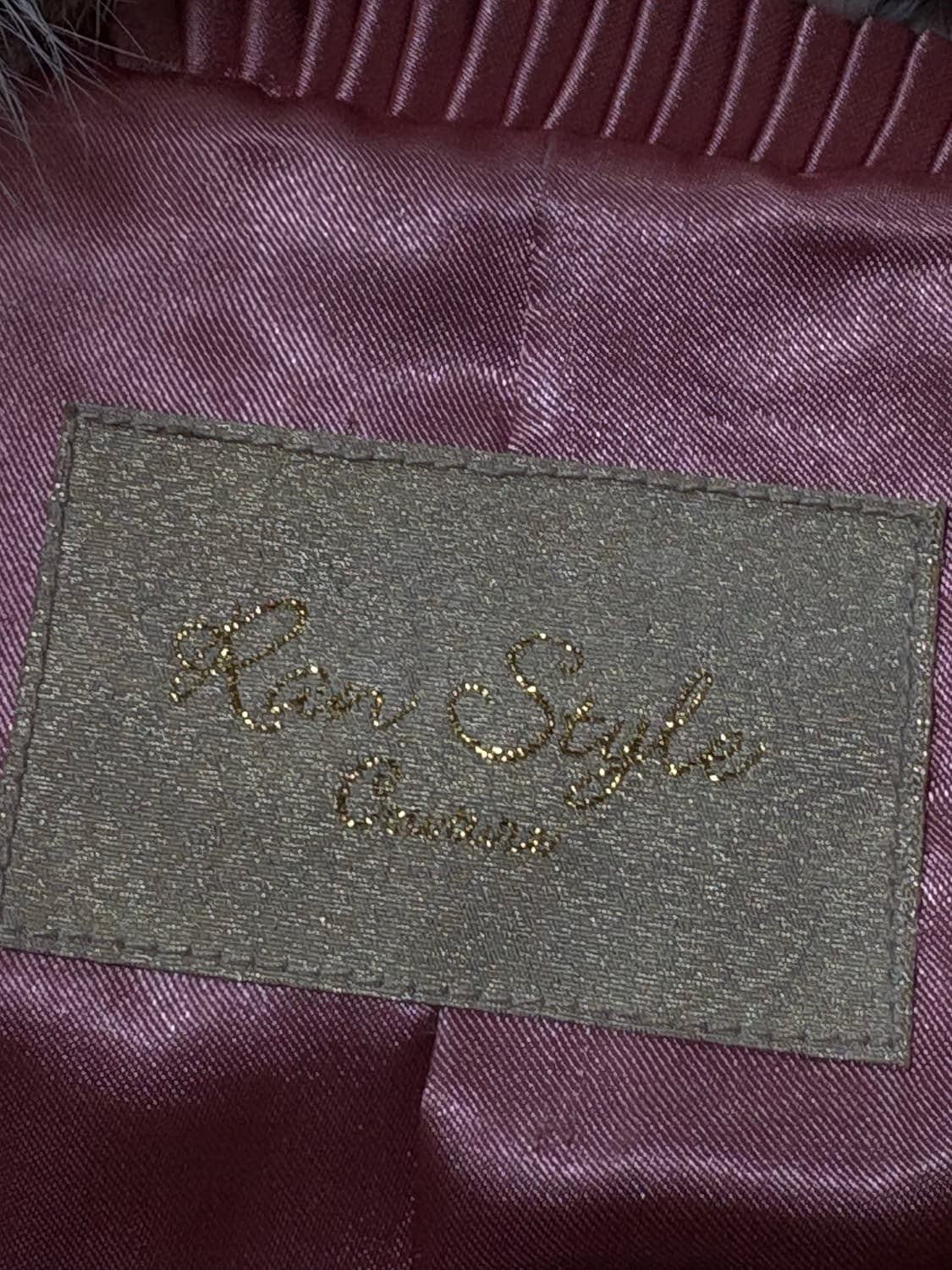 핑크 퍼자켓 fur jacket 아케호무 빈티지 상품이미지3