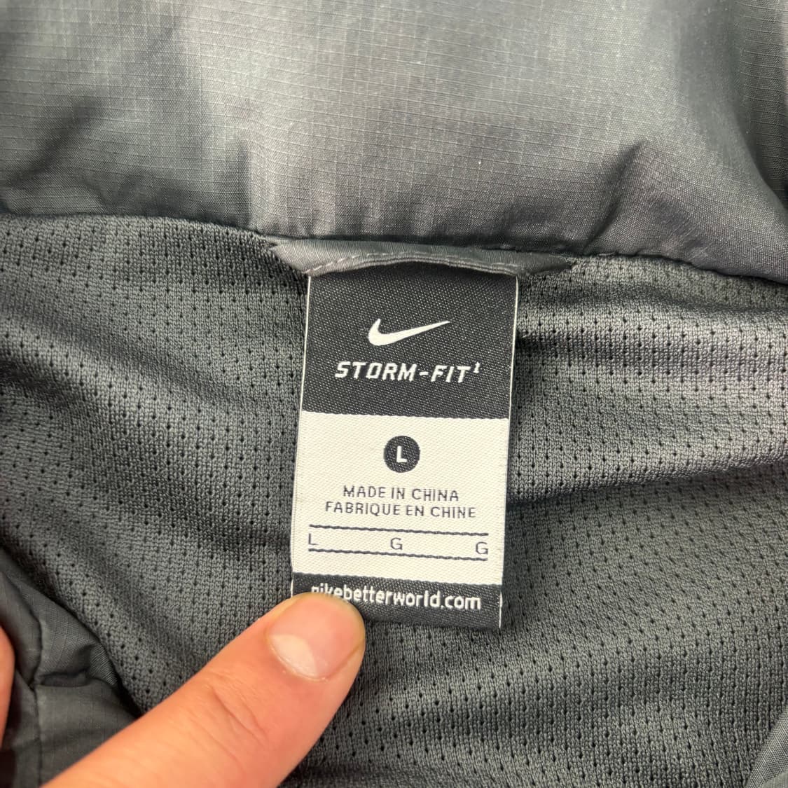 100 나이키 신형 스톤핏 나일론 바람막이 자켓 상품이미지4